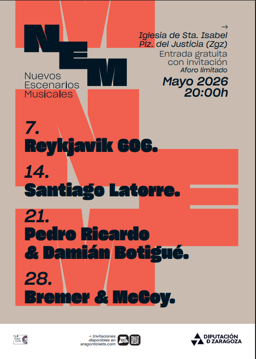El Festival NEM en Zaragoza fusiona jazz y música electrónica en la iglesia de Santa Isabel