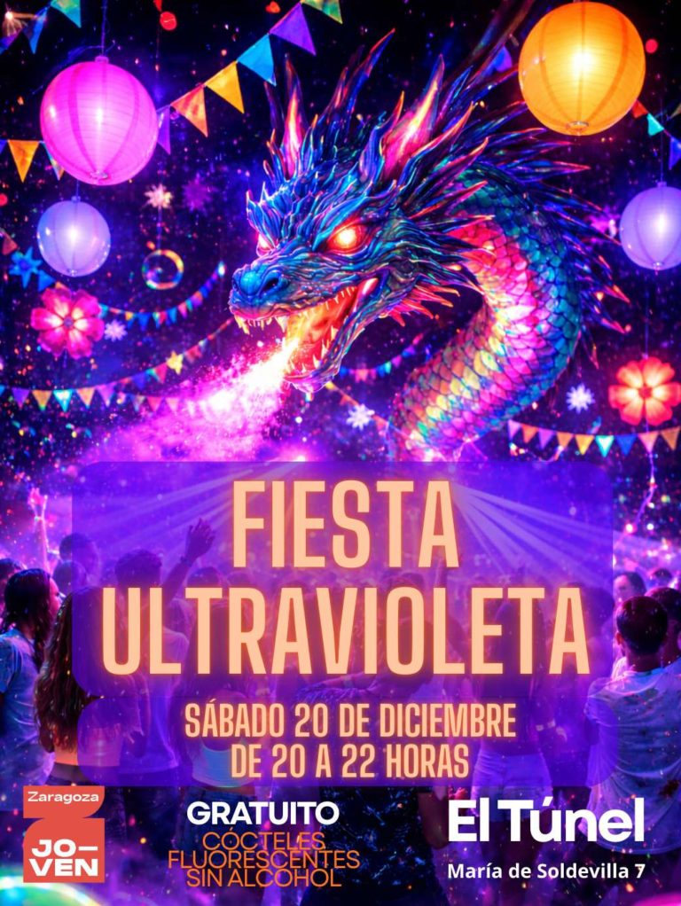 El Centro de Artes el Tunel acoge la ‘Fiesta Ultravioleta’ este sábado