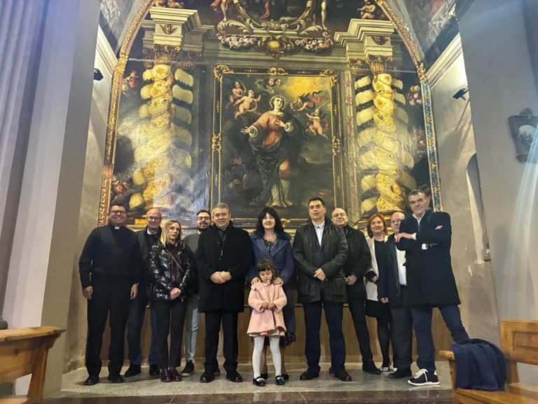 Finaliza la restauración del retablo de Santa Orosia en Illueca con inversión de 82.000 euros