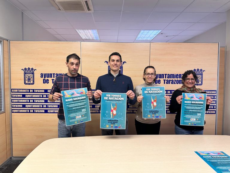 Tarazona albergará el VIII Torneo de Natación Moncayo-La Ribera y su nado solidario