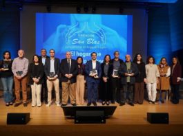 La Fundación San Blas reconoce a sus voluntarios y entidades aragonesas por su apoyo