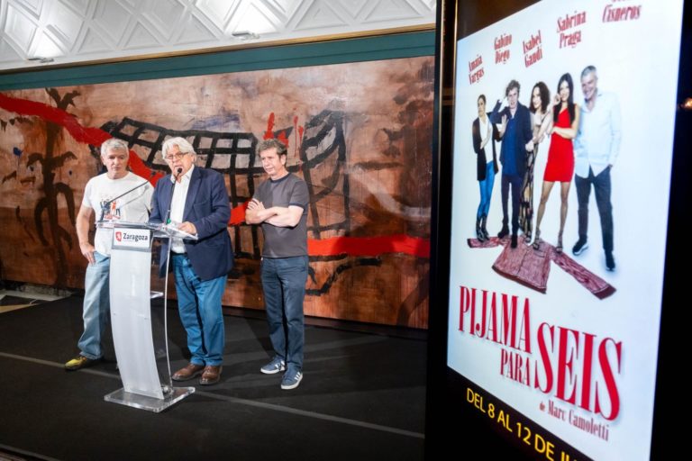 Gabino Diego protagoniza ‘Pijama para seis’, una comedia de enredos en el Teatro Principal de Zaragoza