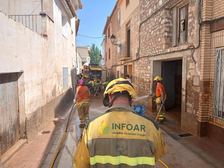 Gobierno de Aragón abona más de 2,1 millones de euros en ayudas por daños de lluvias torrenciales