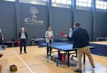 Gobierno de Aragón y Federación Española de Tenis de Mesa impulsan el programa de tecnificación