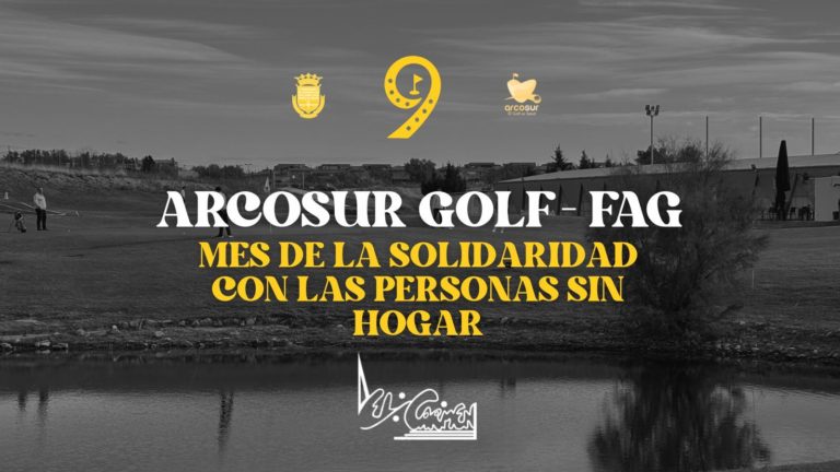 El golf aragonés se une para ayudar a personas sin hogar en febrero