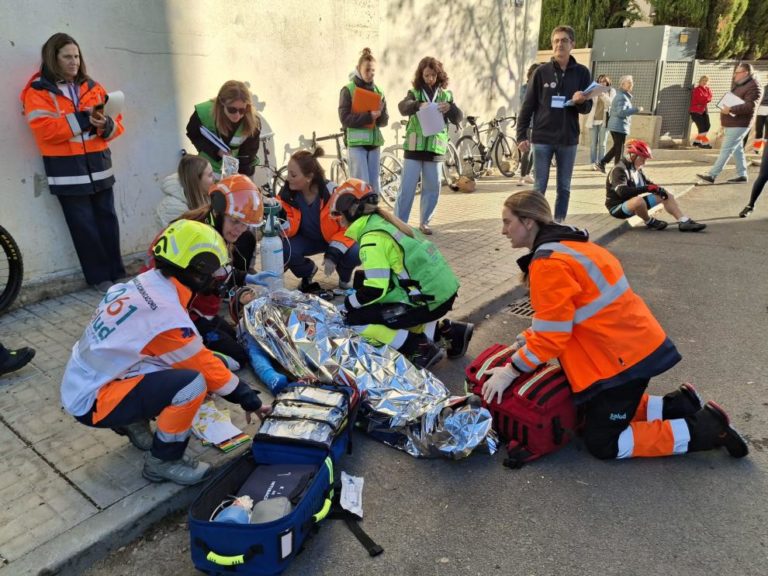 II Feria de la Salud Monegros Centro promueve hábitos saludables en Sariñena, Sena y Lanaja