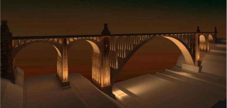 Aprobada la nueva iluminación del Viaducto Fernando Hué en Teruel