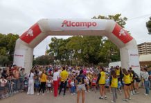 Más de 1.700 niños participan en la 19ª Carrera de la Infancia en Zaragoza