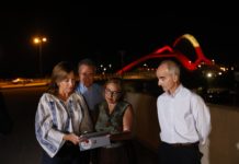 Zaragoza presenta la nueva iluminación del Puente del Tercer Milenio que ahorra un 93% de energía