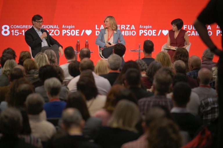 Pilar Alegría propone recuperar los Juegos Olímpicos de invierno con Cataluña