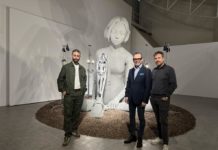 Inauguración de la primera exposición individual de Alejandro Monge en el IAACC Pablo Serrano