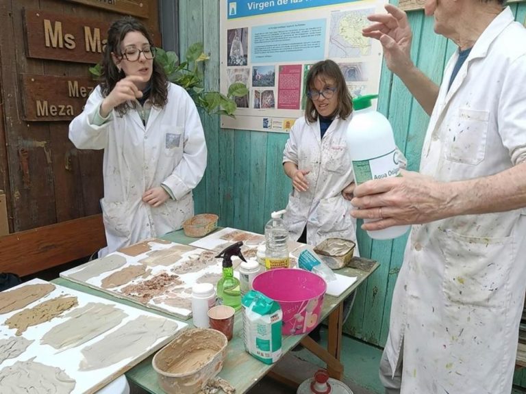 Inaugurada una exposición en Aragón que une arte, inclusión y desarrollo rural