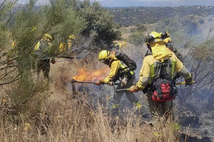 Alerta roja en once zonas de Aragón por alto riesgo de incendios forestales