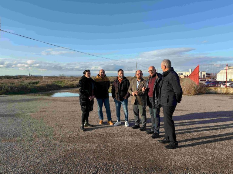 Alberto Izquierdo propone atraer empresas a Sariñena con mejoras en la A-230 para impulsar Los Monegros