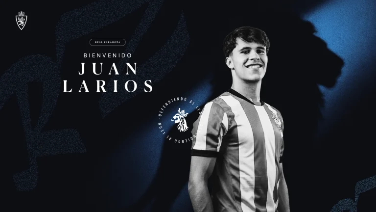 Juan Larios, nuevo refuerzo para el lateral izquierdo del Real Zaragoza