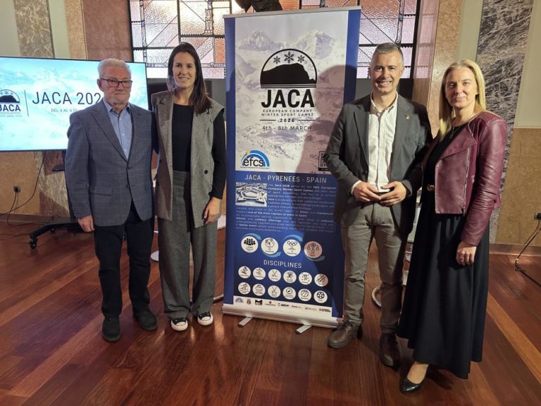 Jaca acogerá los Juegos Europeos de Invierno de Deporte de Empresa en marzo de 2026