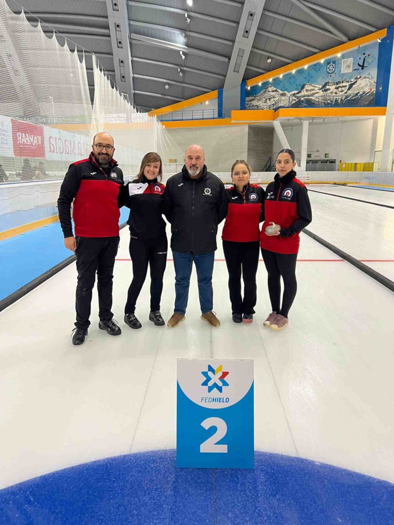 El CH Jaca logra el subcampeonato del Curling en el XIII Torneo Ciudad de Jaca