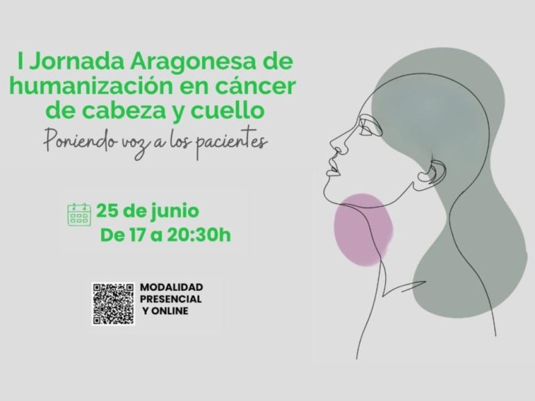 Jornada en Zaragoza para dar voz a pacientes con cáncer de cabeza y cuello
