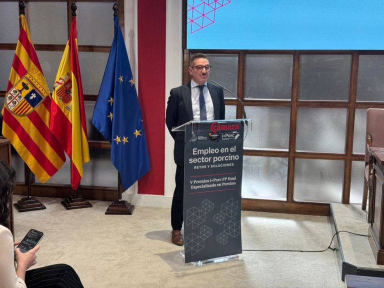 La FP dual en Aragón impulsa el desarrollo rural y reconoce a jóvenes en los Premios i+Porc