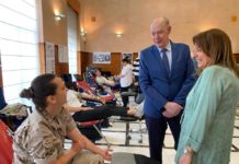 La Guardia Civil organiza una jornada de donación de sangre en Zaragoza por su 182 aniversario