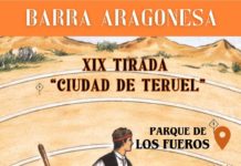 La XIX tirada de Barra Aragonesa se celebra en Teruel con la participación de los mejores tiradores de Aragón
