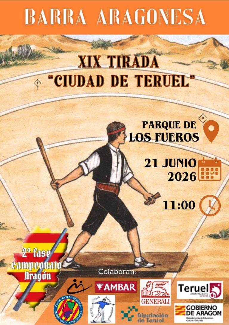 La XIX tirada de Barra Aragonesa se celebra en Teruel con la participación de los mejores tiradores de Aragón
