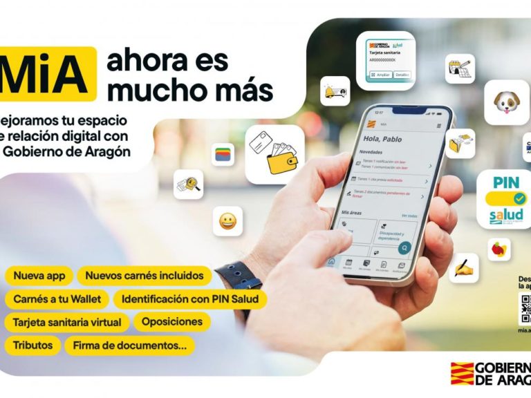 La app MiA de Aragón supera las 5.800 descargas en solo diez días