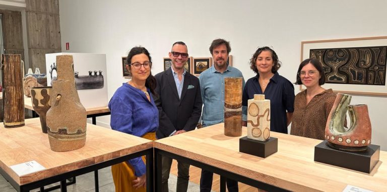 El IAACC Pablo Serrano reivindica la cerámica contemporánea con la exposición de María Dolores Gimeno