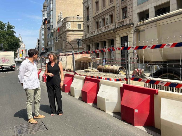 Lola Ranera propone un plan de rescate para mitigar el «caos urbano» en Zaragoza por las obras
