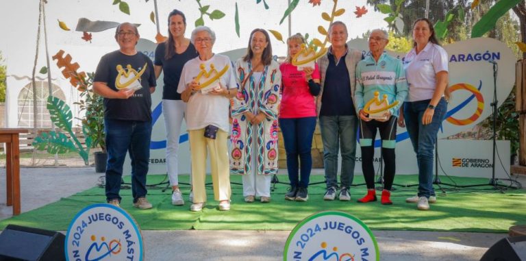 Más de 3.200 deportistas mayores de 55 años participan en los primeros Juegos Máster de Aragón
