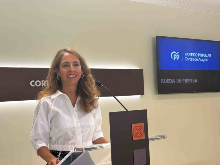 El PP critica al PSOE en Aragón por falta de propuestas y exceso de insultos