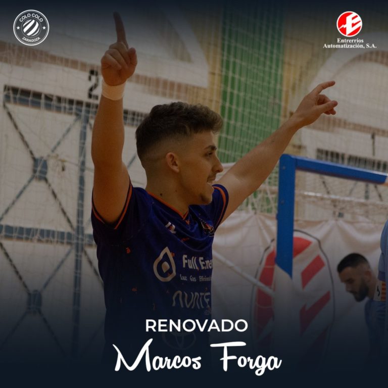 Marcos Forga continúa en el proyecto del Colo Colo Zaragoza