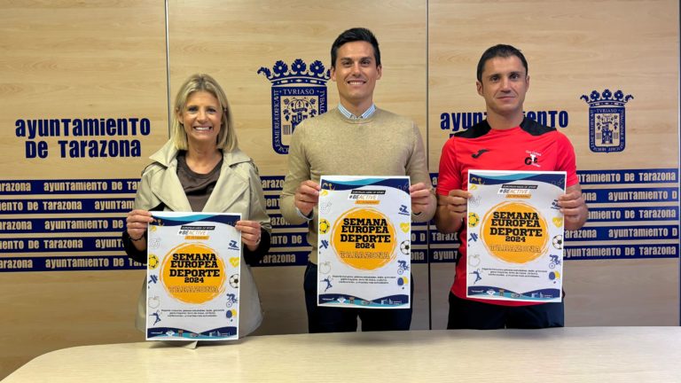 Tarazona celebra del 21 al 30 de septiembre la Semana Europea del Deporte