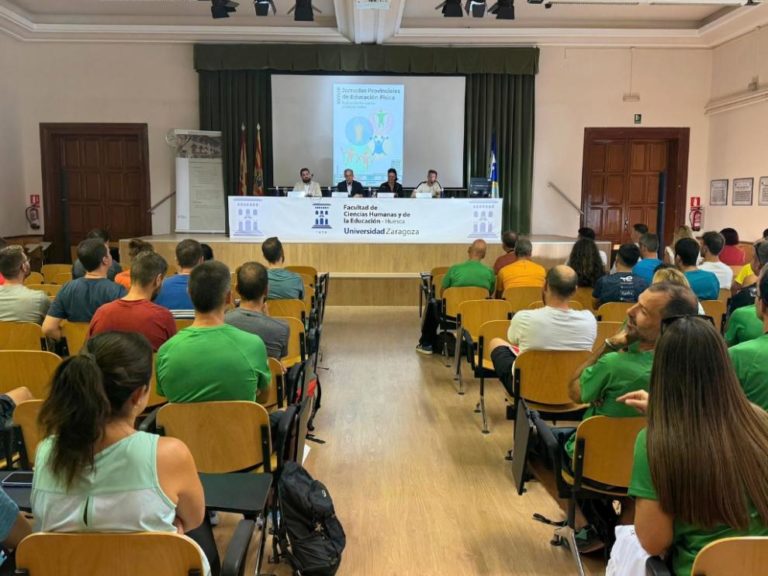 Más de 150 profesionales de la Educación Física se reúnen en Huesca para las XXXVIII Jornadas Provinciales
