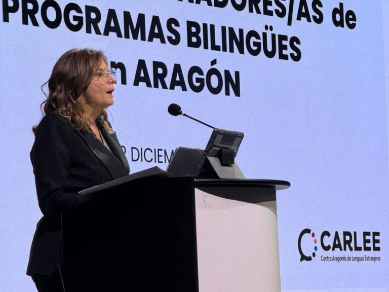 Más de 300 centros educativos aragoneses se unen para impulsar el bilingüismo en las aulas