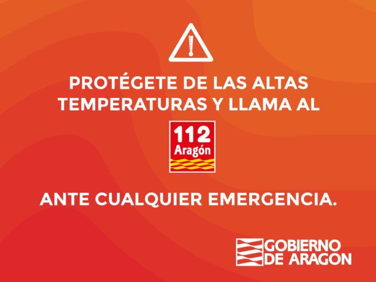 Nivel rojo de alerta por altas temperaturas en Aragón: Consejos para protegerse