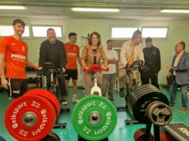 Nuevo equipamiento en el gimnasio del Pabellón Los Planos para impulsar el deporte en Teruel
