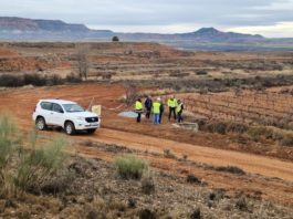 Las obras de reparación en Aragón avanzan tras la DANA de 2024
