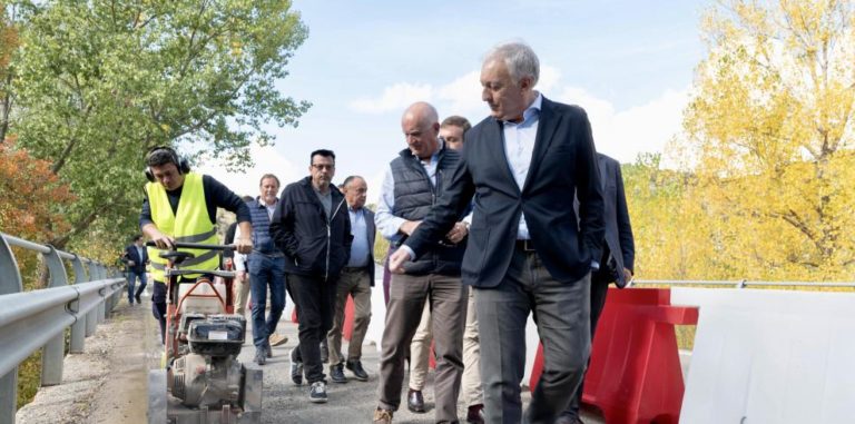 Avanzan a buen ritmo las obras del Itinerario 9 del Plan Extraordinario de Carreteras en Teruel