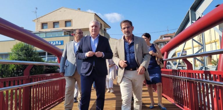 Inaugurada la Pasarela Peatonal sobre el Río Matarraña en Valderrobres