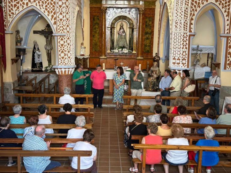 Olvés recupera esculturas del retablo mayor de la Iglesia de Santa María tras su restauración