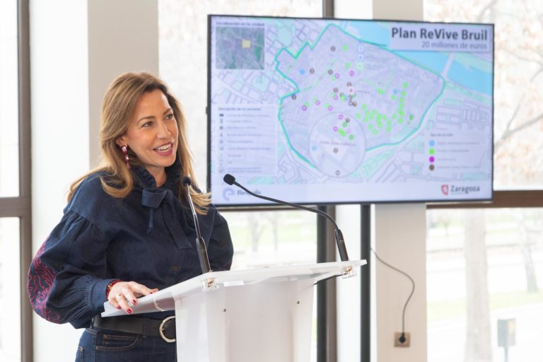 Zaragoza invertirá 20 millones en la renovación del parque Bruil y su entorno