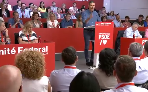 Lambán levanta la voz en el Comité Federal del PSOE contra el «cupo catalan» y recibe la crítica de los socialistas oscenses