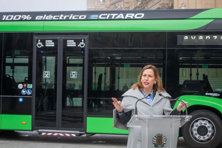 Zaragoza aprueba la instalación de 40 cargadores de los futuros Mercedes eCitaro 100% eléctricos que se incorporarán a la flota