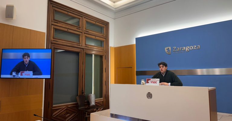 PSOE exige aclaraciones sobre querella contra Carlos Gimeno por adjudicación irregular en Zaragoza
