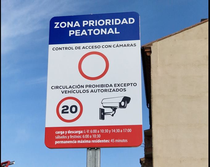 Peatonalización en Teruel reduce tráfico un 25%