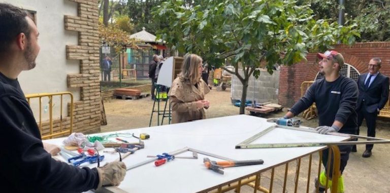 La consejera de Empleo visita Huesca y anuncia nuevas subvenciones para la inserción laboral de jóvenes