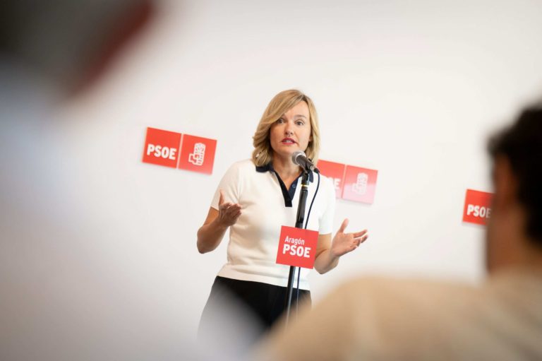 Pilar Alegría critica la falta de diálogo del Gobierno de Azcón y propone cambios en la ley de incompatibilidades
