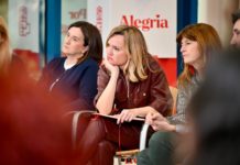 Pilar Alegría promete mejoras laborales para el sector de servicios sociales en Aragón