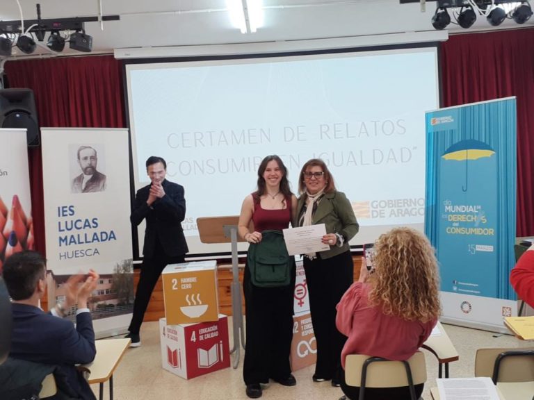 Los Premios del Certamen de Relatos en Huesca destacan el talento juvenil en igualdad